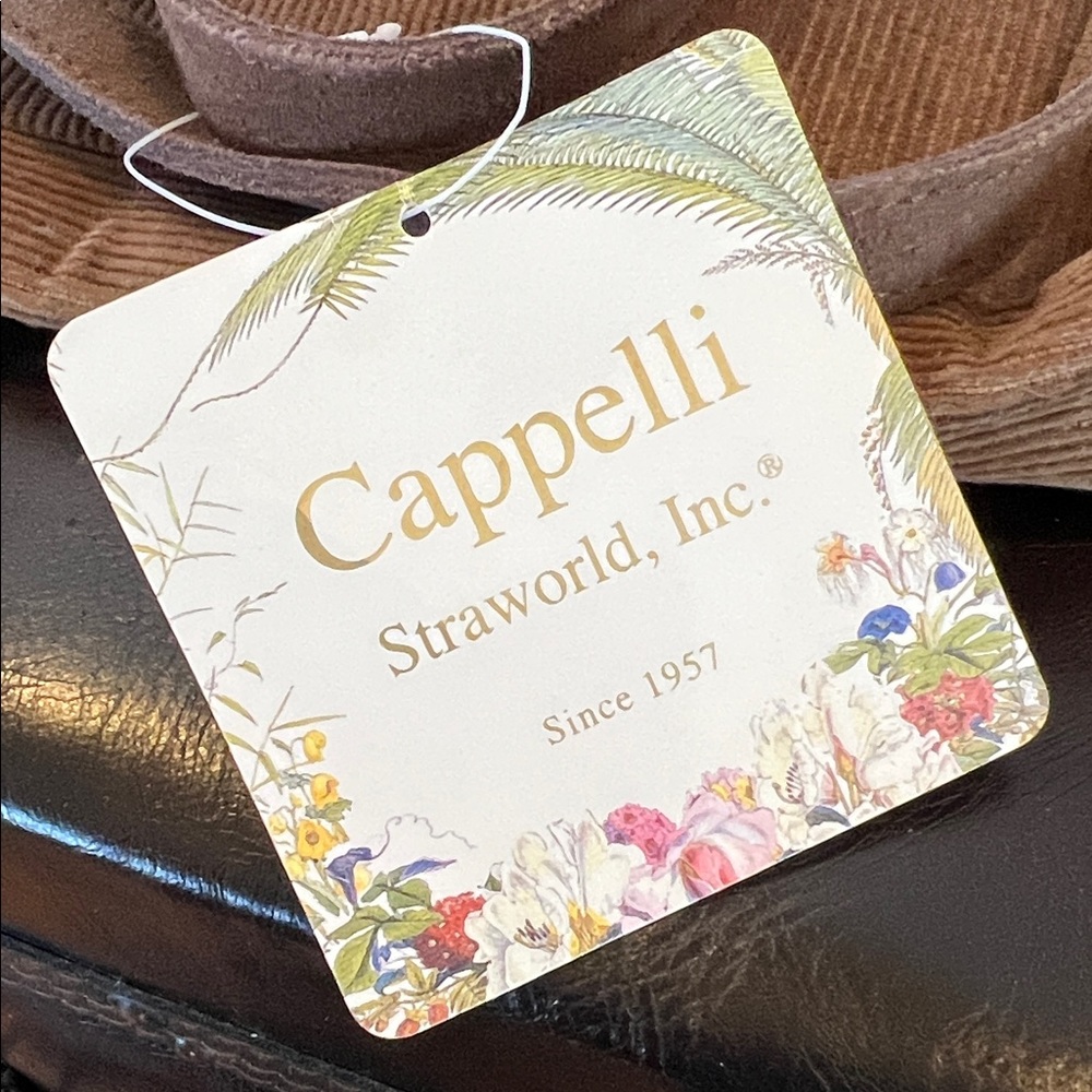 Cappelli Straworld Floral Patchwork Tote - Brown and Tan - Picture 4 of 8